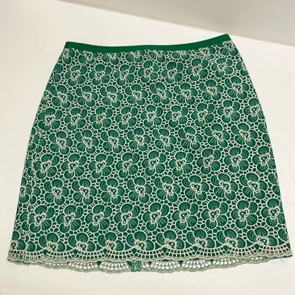 J Crew floral skirt